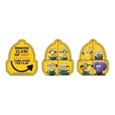 Minions Flaps School Bag 16 Inch